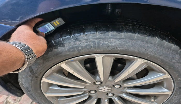 2018 Maruti Ciaz ALPHA 1.5 SHVS PETROL, Petrol, Manual, 60,781 km, tyre