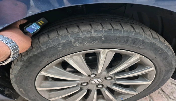 2018 Maruti Ciaz ALPHA 1.5 SHVS PETROL, Petrol, Manual, 60,781 km, tyre