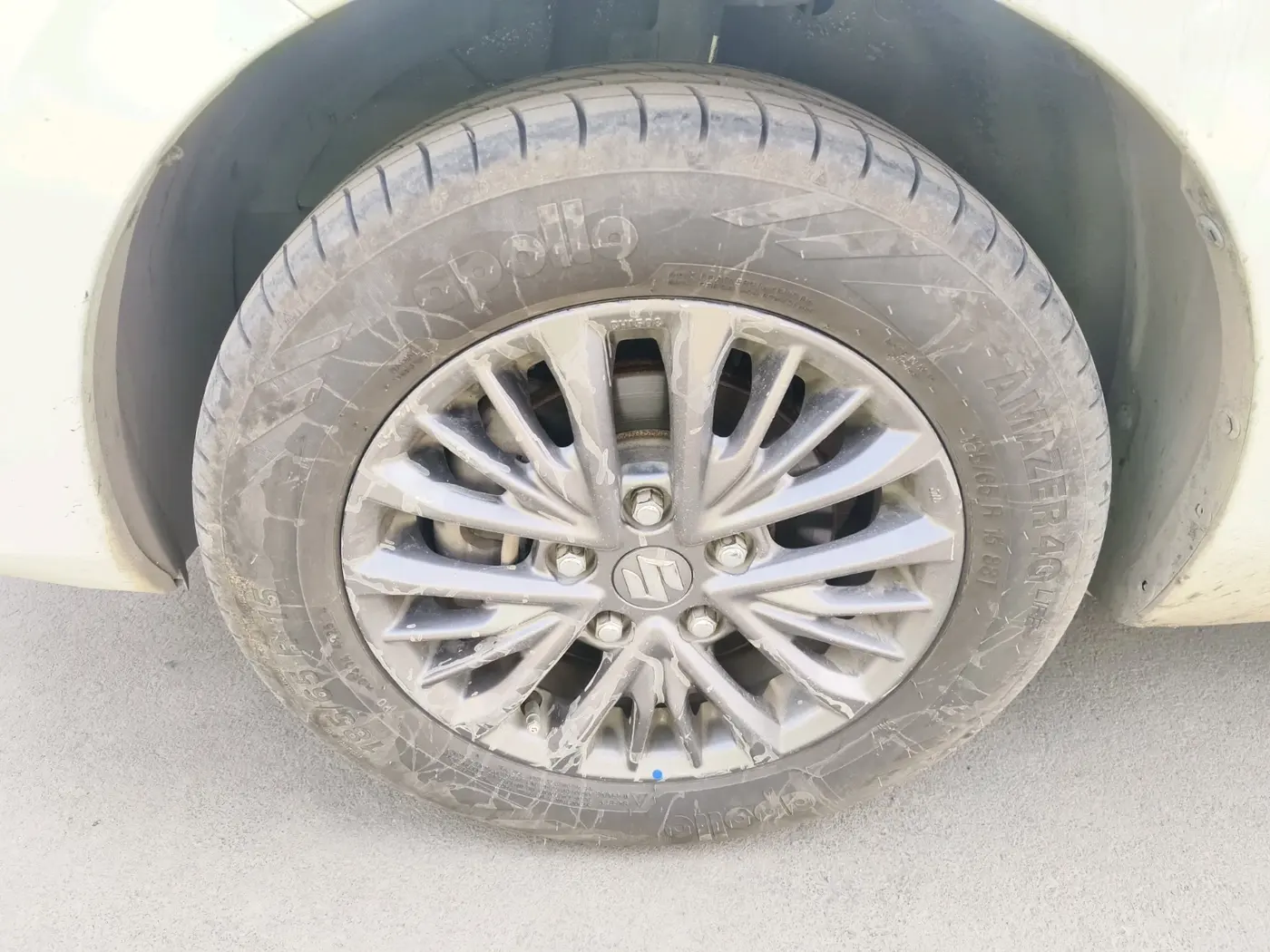 2021 Maruti Ertiga ZXI SHVS, CNG, Manual, 1,07,794 km, tyre