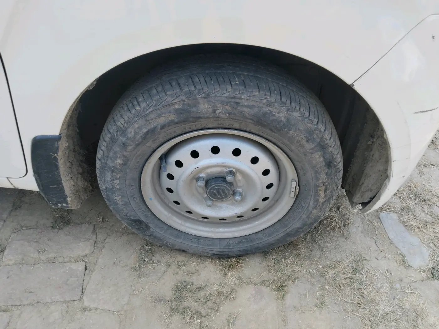 2022 Maruti New Wagon-R LXI CNG 1.0, CNG, Manual, 80,150 km, tyre