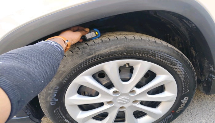 2025 Maruti Grand Vitara DELTA CNG, CNG, Manual, 12,374 km, tyre