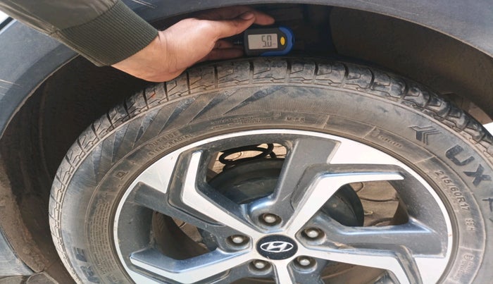 2018 Hyundai Creta SX PLUS AT 1.6 PETROL, Petrol, Automatic, 1,10,614 km, tyre