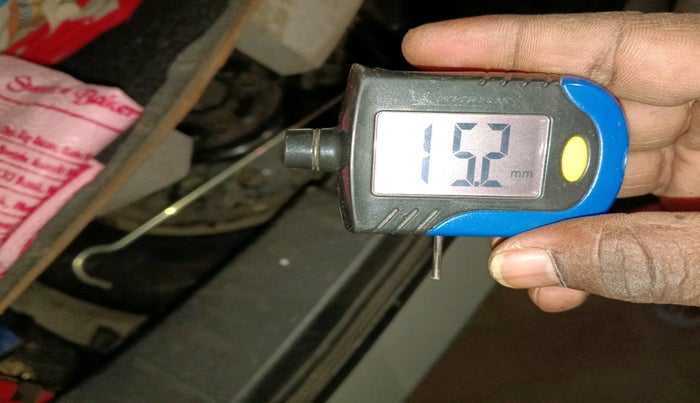 2014 Maruti Wagon R 1.0 VXI, Petrol, Manual, 47,365 km, tyre