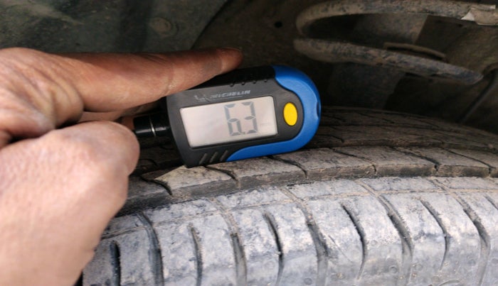 2024 Maruti BREZZA LXI S- CNG, CNG, Manual, 24,505 km, tyre