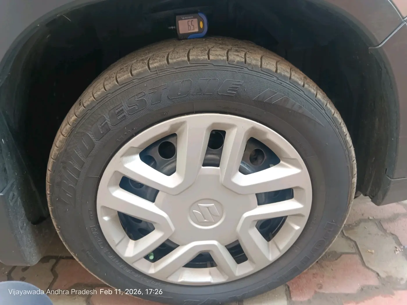 2017 Maruti Vitara Brezza VDI (O), Diesel, Manual, 1,63,212 km, tyre