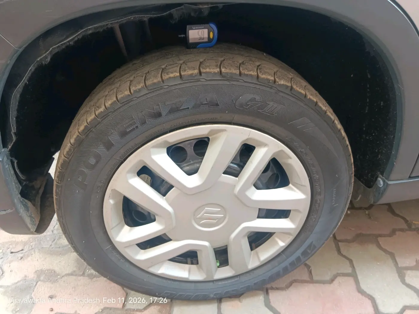 2017 Maruti Vitara Brezza VDI (O), Diesel, Manual, 1,63,212 km, tyre