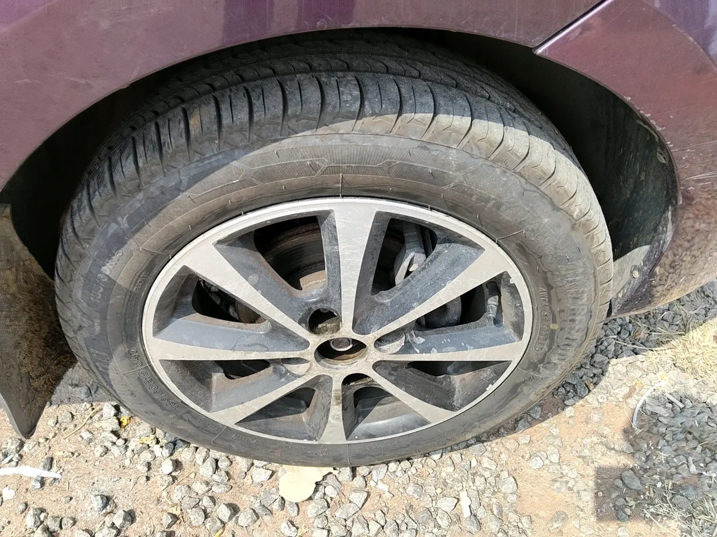 2012 Tata Manza AURA QUADRAJET, Diesel, Manual, 66,033 km, tyre
