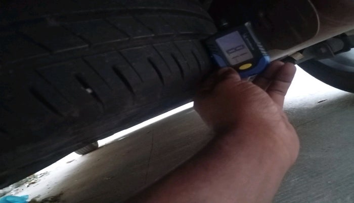 2023 Hyundai ALCAZAR PLATINUM 1.5 MT 7STR, Diesel, Manual, 1,04,190 km, tyre