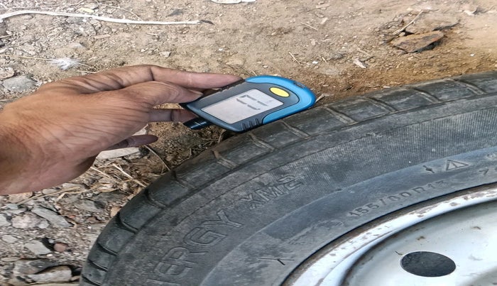 2012 Maruti Wagon R 1.0 LXI, Petrol, Manual, 1,12,681 km, tyre