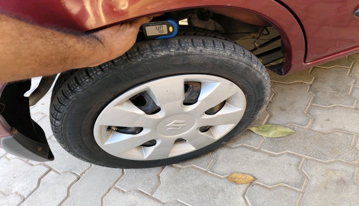 2010 Maruti Alto K10 VXI, CNG, Manual, 1,67,129 km, tyre