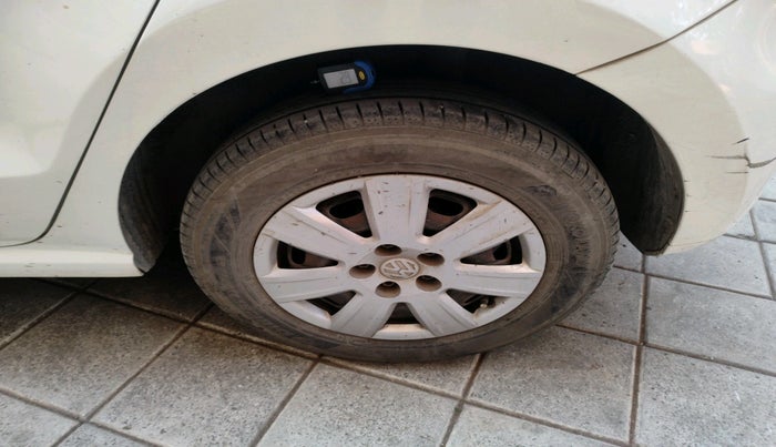 2012 Volkswagen Polo TRENDLINE 1.2L PETROL, Petrol, Manual, 1,08,355 km, tyre