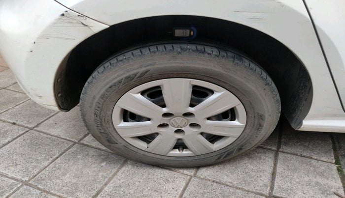 2012 Volkswagen Polo TRENDLINE 1.2L PETROL, Petrol, Manual, 1,08,355 km, tyre