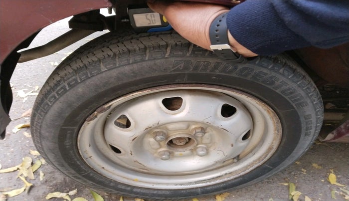 2011 Maruti Alto K10 LXI, Petrol, Manual, 1,41,624 km, tyre