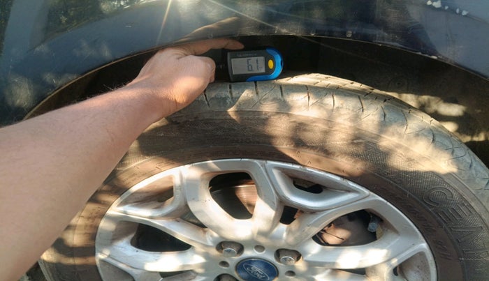 2017 Ford Ecosport TITANIUM 1.5L DIESEL, Diesel, Manual, 1,43,567 km, tyre