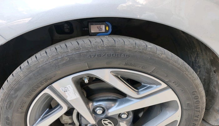 2024 Hyundai AURA SX 1.2 CNG, CNG, Manual, 48,538 km, tyre