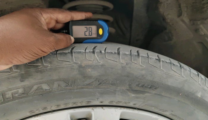 2016 Maruti Vitara Brezza ZDI, Diesel, Manual, 2,44,699 km, tyre