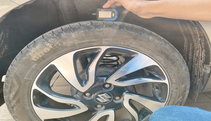 2021 Maruti Baleno ZETA CVT PETROL 1.2, Petrol, Automatic, 45,291 km, tyre