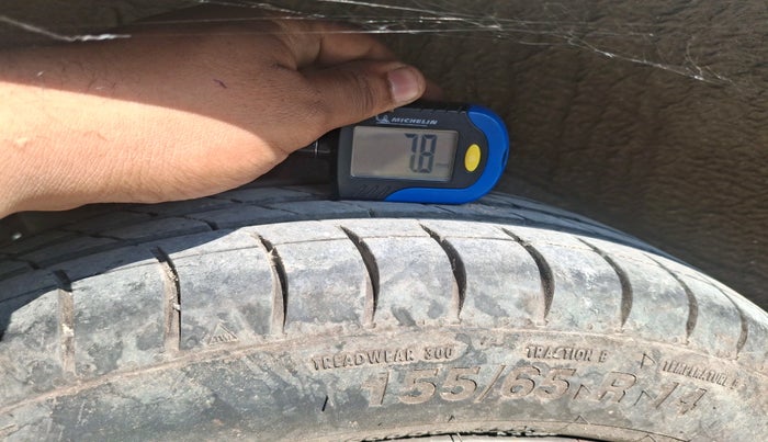 2016 Maruti Wagon R 1.0 VXI, Petrol, Manual, 74,768 km, tyre