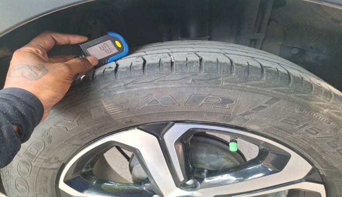 2021 Tata NEXON XZ PLUS (O) PETROL, Petrol, Manual, 72,823 km, tyre