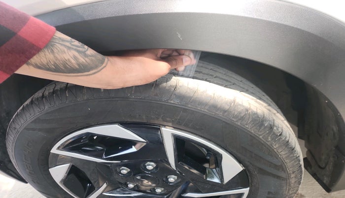 2024 KIA SONET HTK (O) 1.2 Petrol MT, Petrol, Manual, 3,702 km, tyre