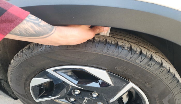 2024 KIA SONET HTK (O) 1.2 Petrol MT, Petrol, Manual, 3,702 km, tyre