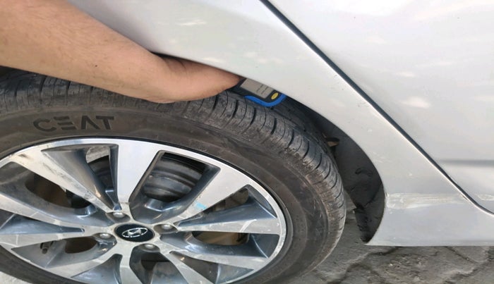 2016 Hyundai Verna 1.6 VTVT SX, Petrol, Manual, 60,058 km, tyre