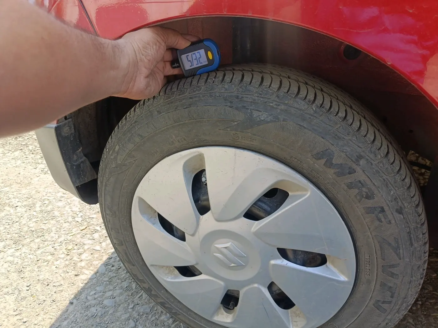 2018 Maruti Celerio ZXI, Petrol, Manual, 30,722 km, tyre