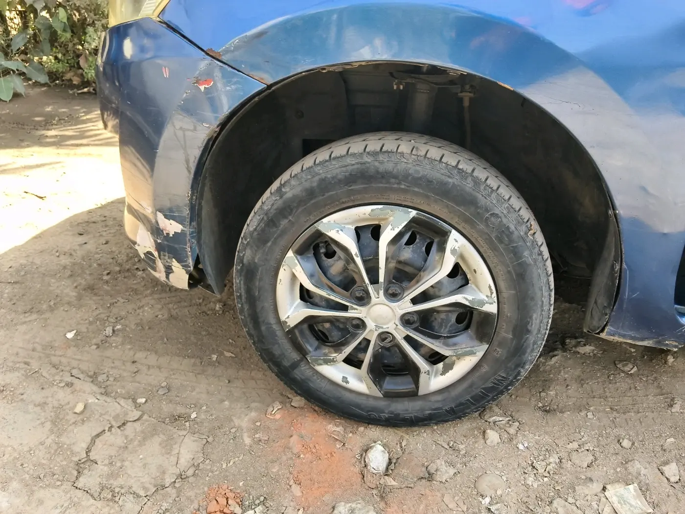 2018 Datsun Go T, Petrol, Manual, 68,196 km, tyre