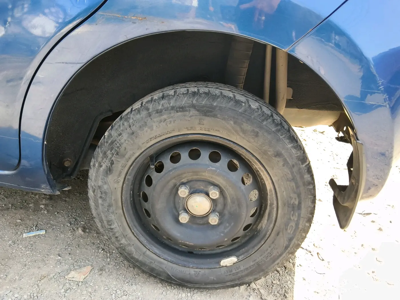 2018 Datsun Go T, Petrol, Manual, 68,196 km, tyre