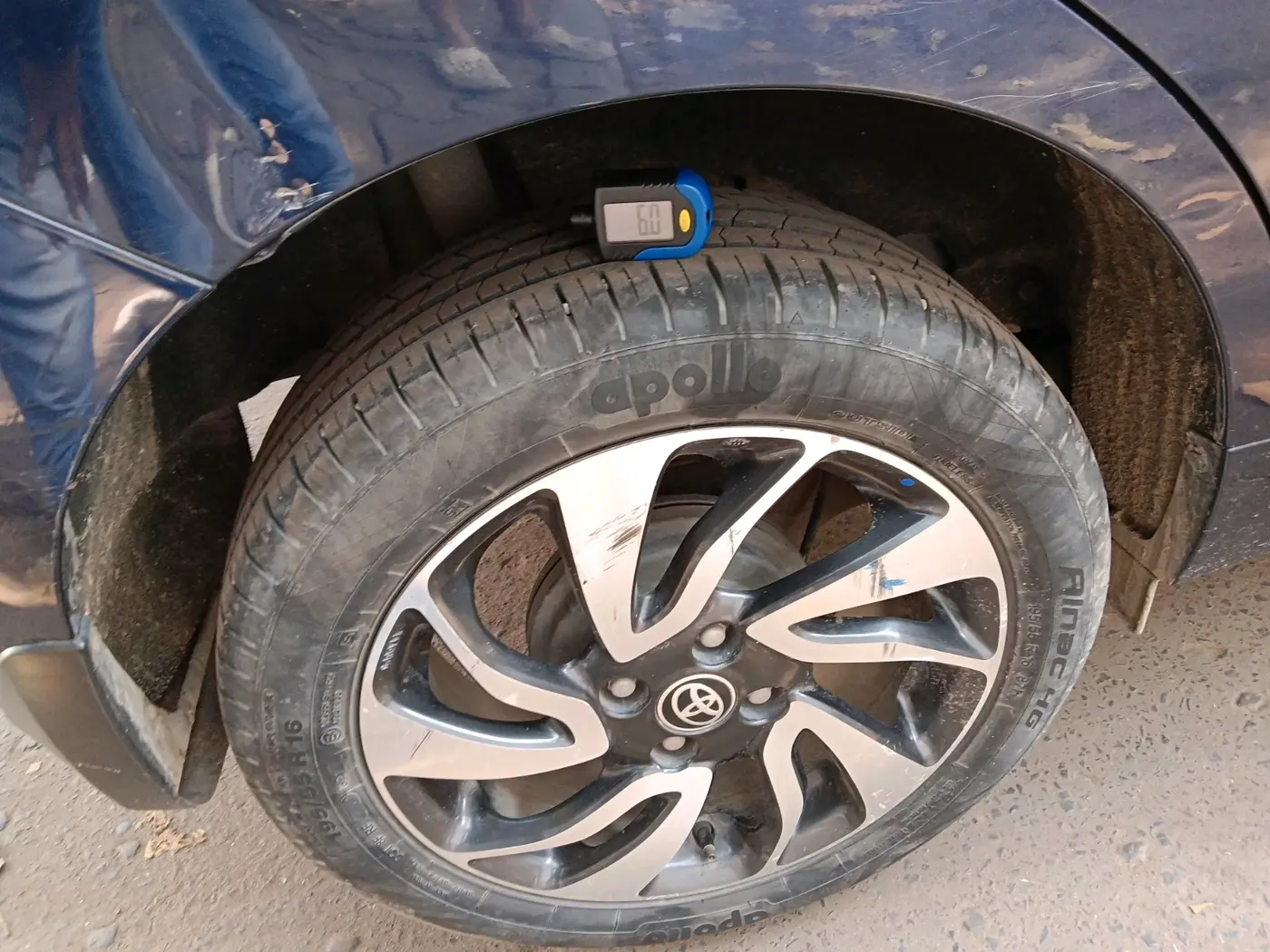 2021 Toyota Glanza V, Petrol, Manual, 52,000 km, tyre