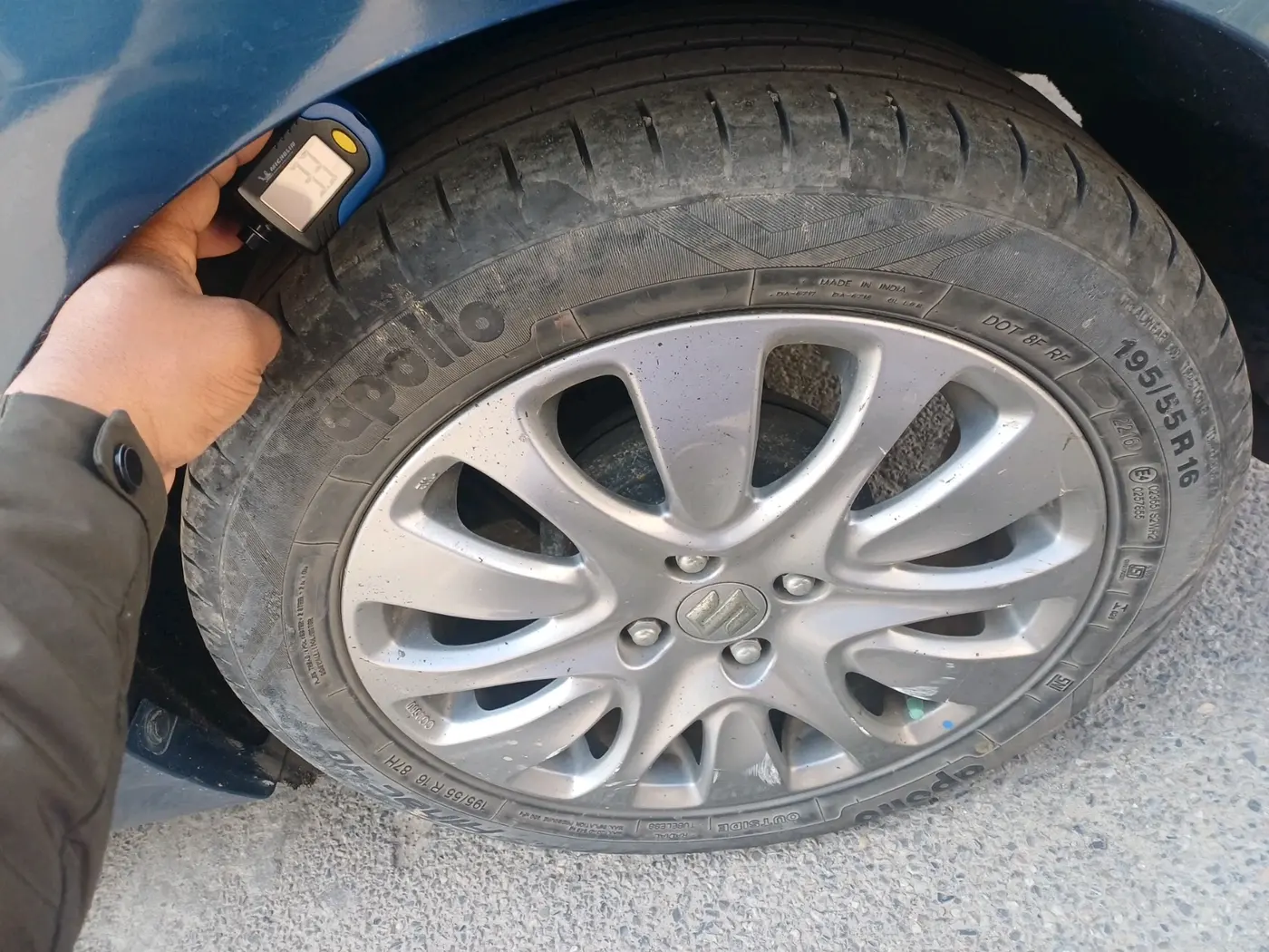 2016 Maruti Baleno ALPHA PETROL 1.2, Petrol, Manual, 49,707 km, tyre