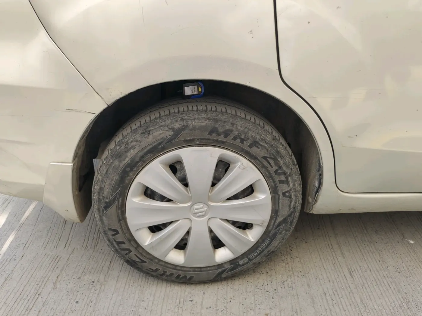 2017 Maruti Ertiga VXI, Petrol, Manual, 1,150 km, tyre