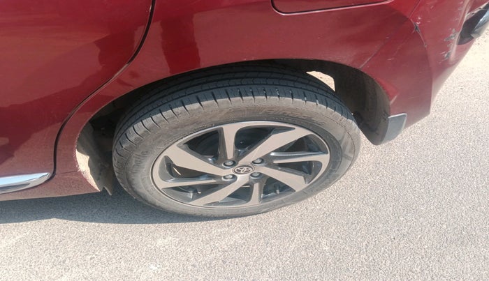 2024 Toyota Glanza G AMT, Petrol, Automatic, 9,277 km, tyre