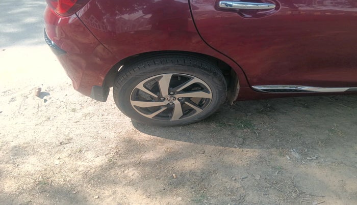 2024 Toyota Glanza G AMT, Petrol, Automatic, 9,277 km, tyre