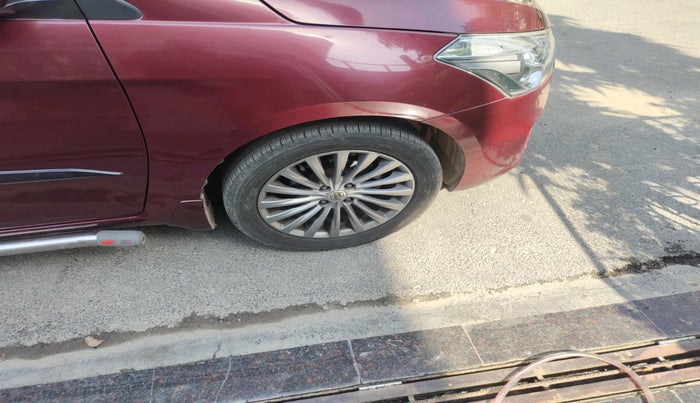 2017 Maruti Ciaz ALPHA 1.4 PETROL, CNG, Manual, 1,11,339 km, tyre