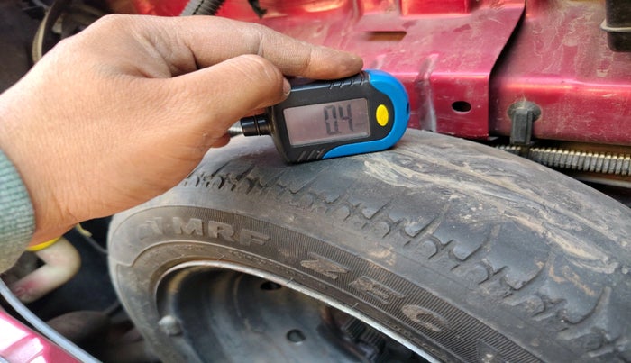 2015 Tata Nano TWIST XTA, Petrol, Automatic, 67,650 km, tyre