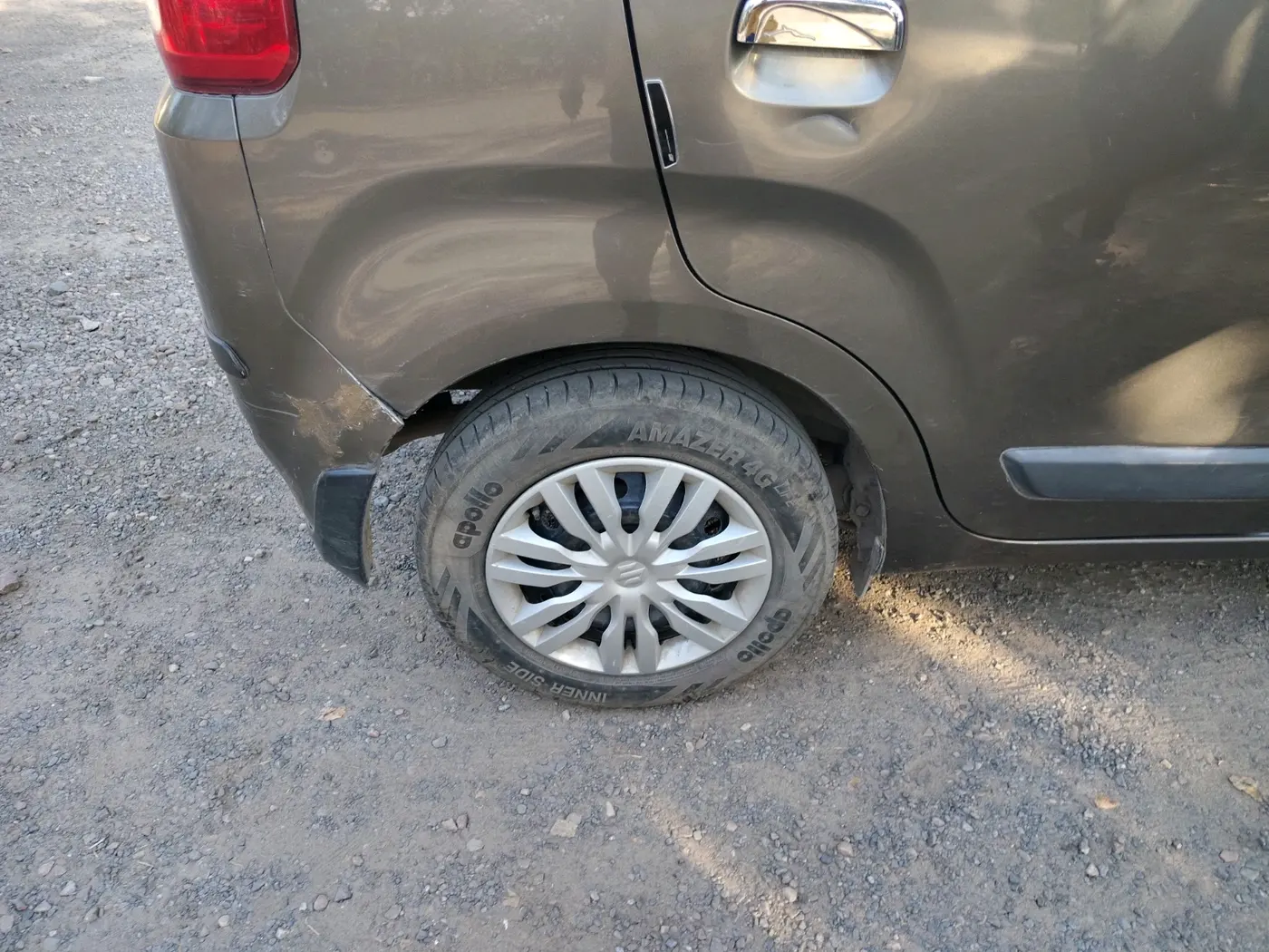 2022 Maruti New Wagon-R VXI CNG 1.0, CNG, Manual, 1,01,247 km, tyre
