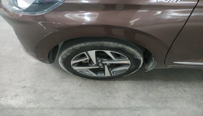 2021 Hyundai AURA SX 1.2, Petrol, Manual, 17,210 km, tyre