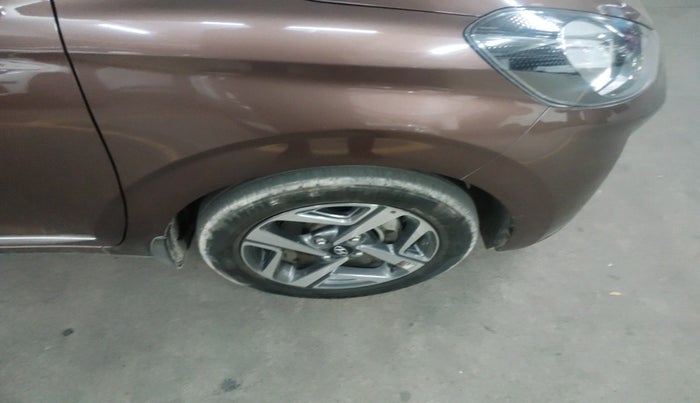 2021 Hyundai AURA SX 1.2, Petrol, Manual, 17,210 km, tyre