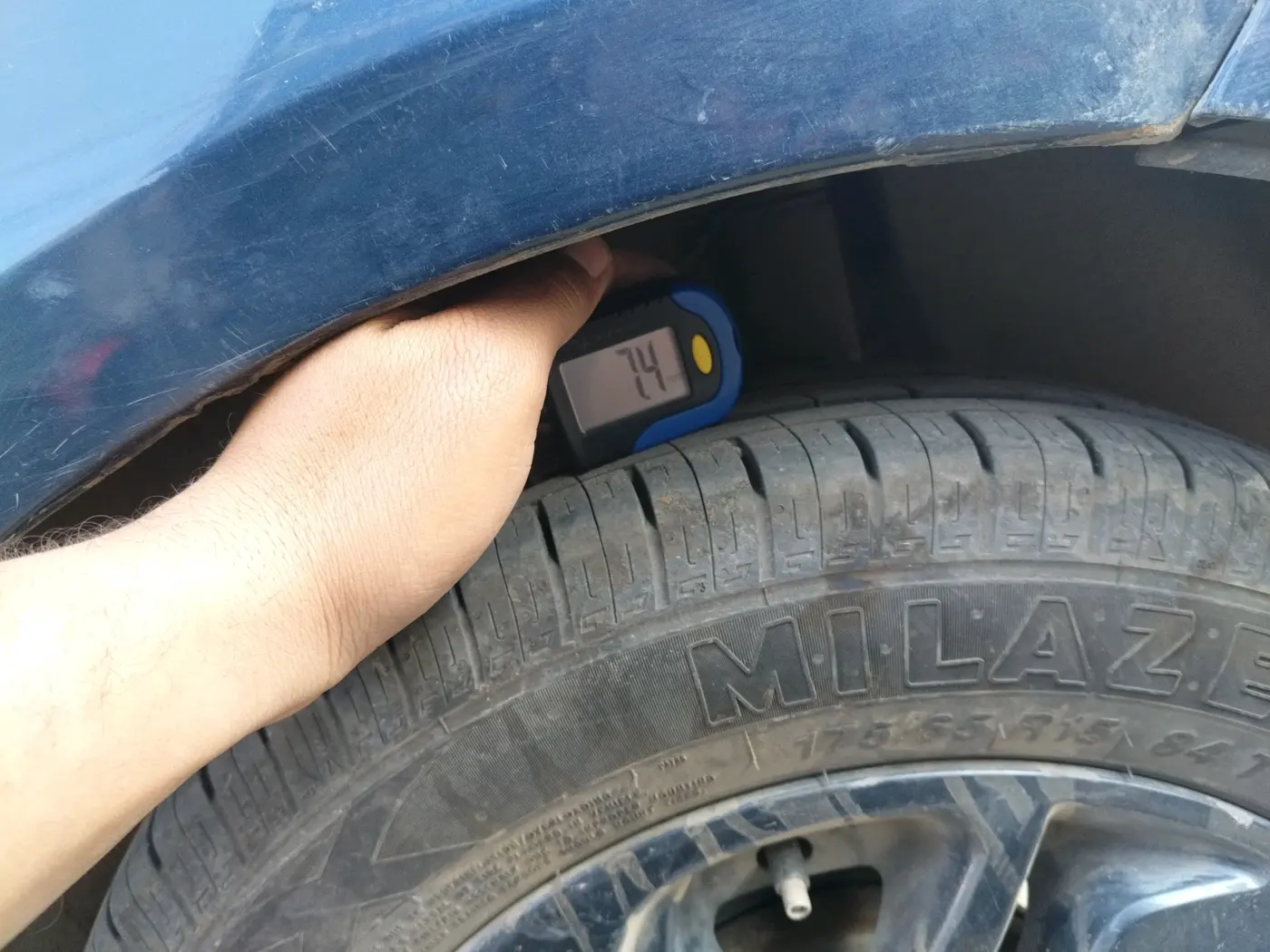 2019 Maruti IGNIS DELTA 1.2, Petrol, Manual, 57,917 km, tyre