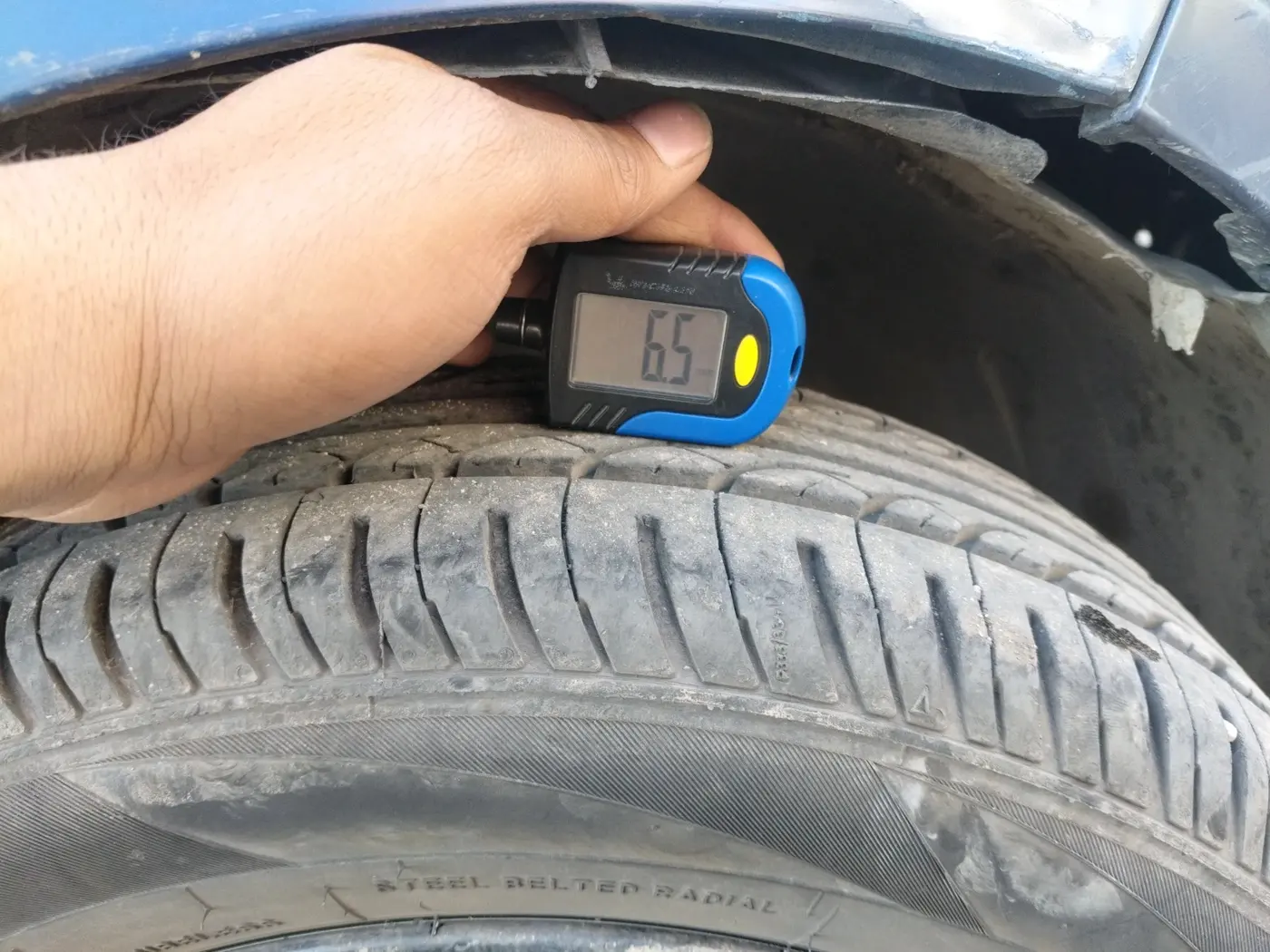 2019 Maruti IGNIS DELTA 1.2, Petrol, Manual, 57,917 km, tyre