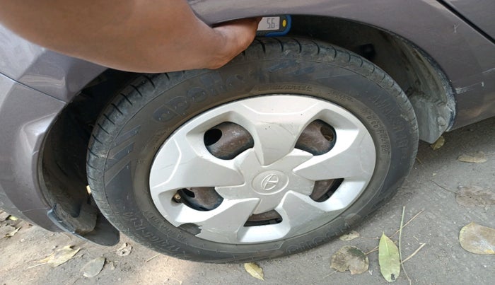 2018 Tata Tiago XZ PETROL, CNG, Manual, 75,852 km, tyre