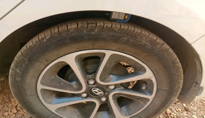 2018 Hyundai Grand i10 ASTA 1.2 KAPPA VTVT, CNG, Manual, 73,026 km, tyre