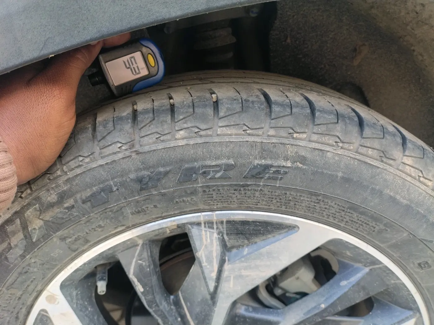 2022 Hyundai Creta SX (O) AT 1.5 DIESEL, Diesel, Automatic, 97,741 km, tyre
