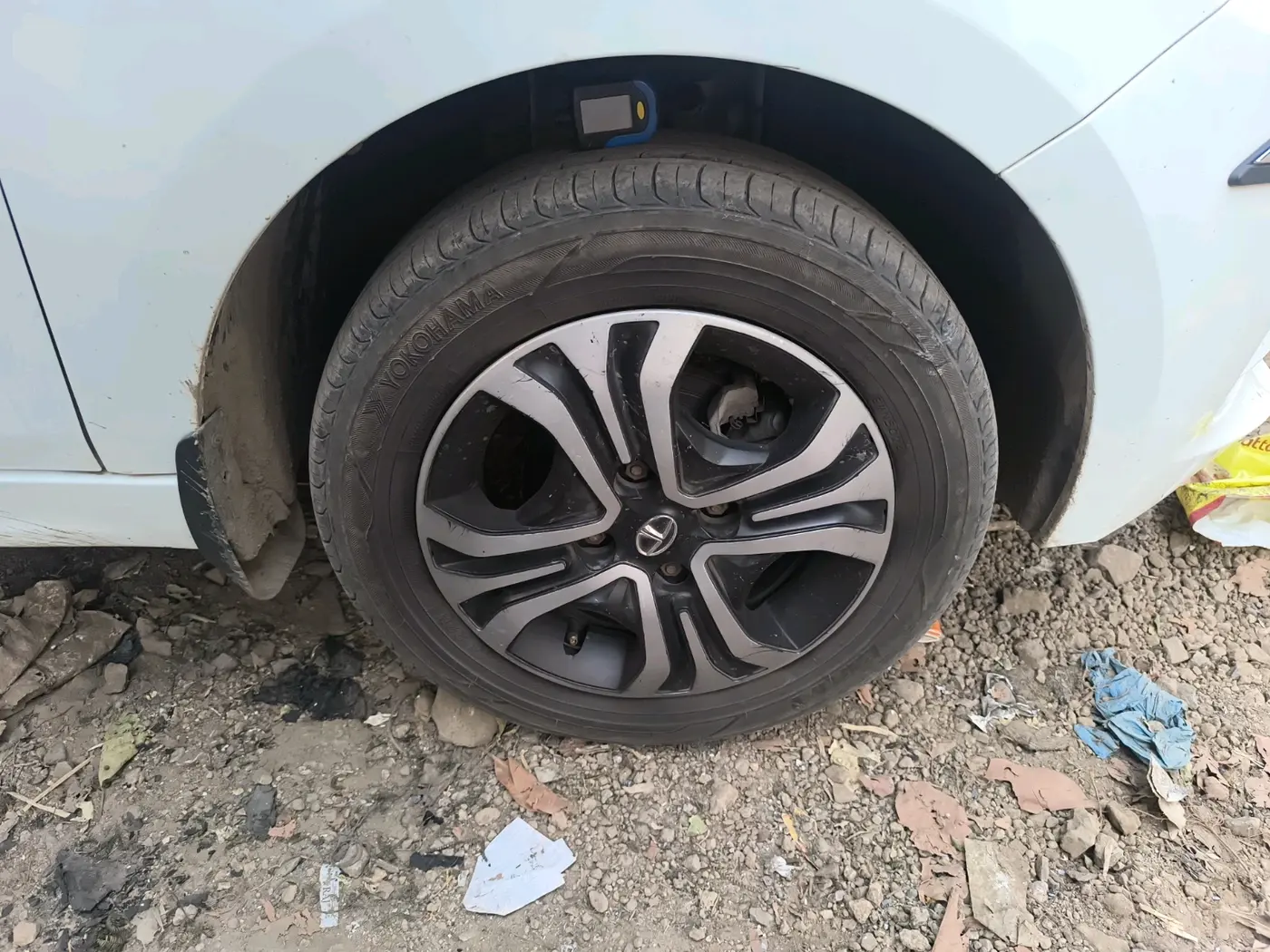 2022 Tata TIGOR XZ PLUS CNG, CNG, Manual, 56,578 km, tyre