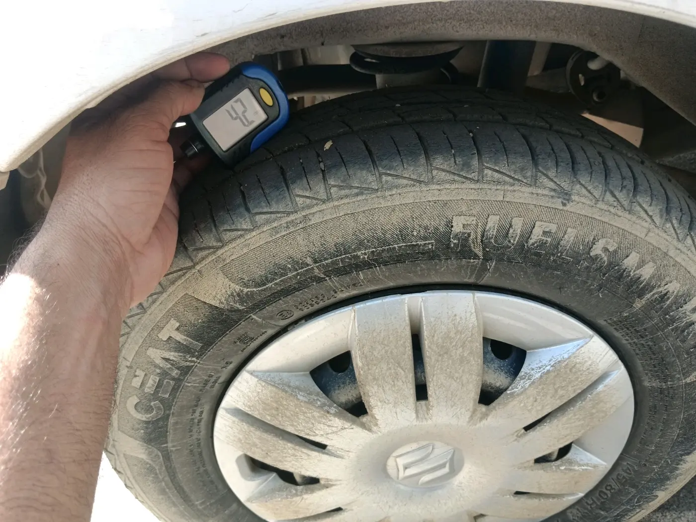 2021 Maruti Alto VXI, Petrol, Manual, 40,395 km, tyre