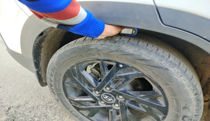 2024 Hyundai Creta 1.5 S (O) MPi iVT, Petrol, Automatic, 34,800 km, tyre