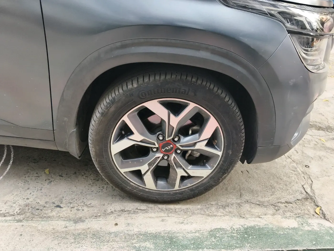 2021 KIA SELTOS X LINE 1.4 PETROL DCT, Petrol, Automatic, 86,744 km, tyre