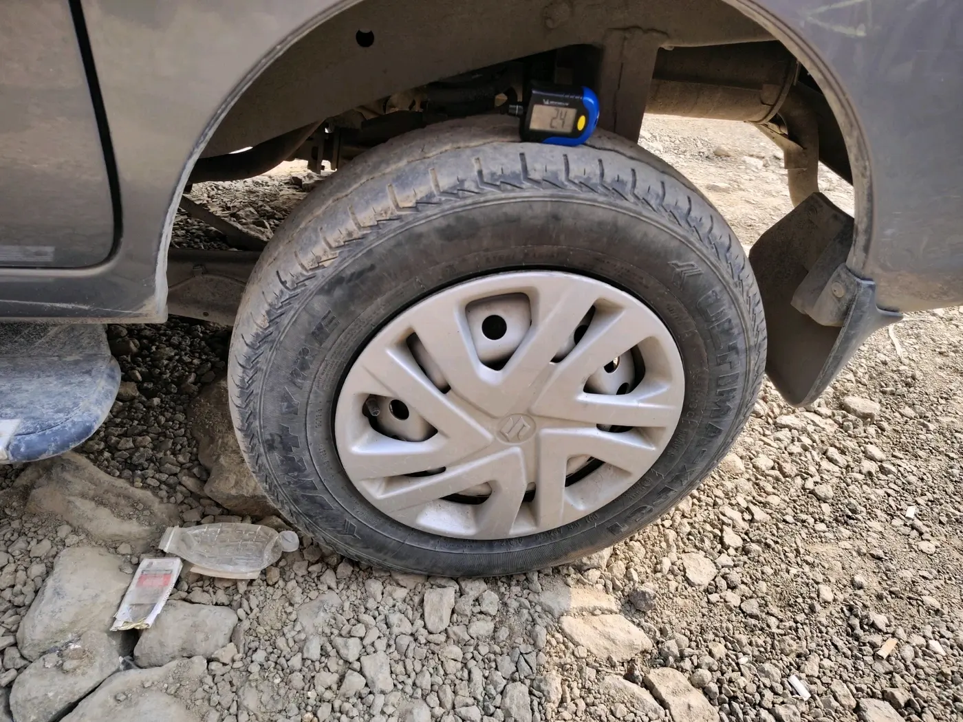 2024 Maruti Eeco 5 Str Ac CNG (O) , CNG, Manual, 32,442 km, tyre