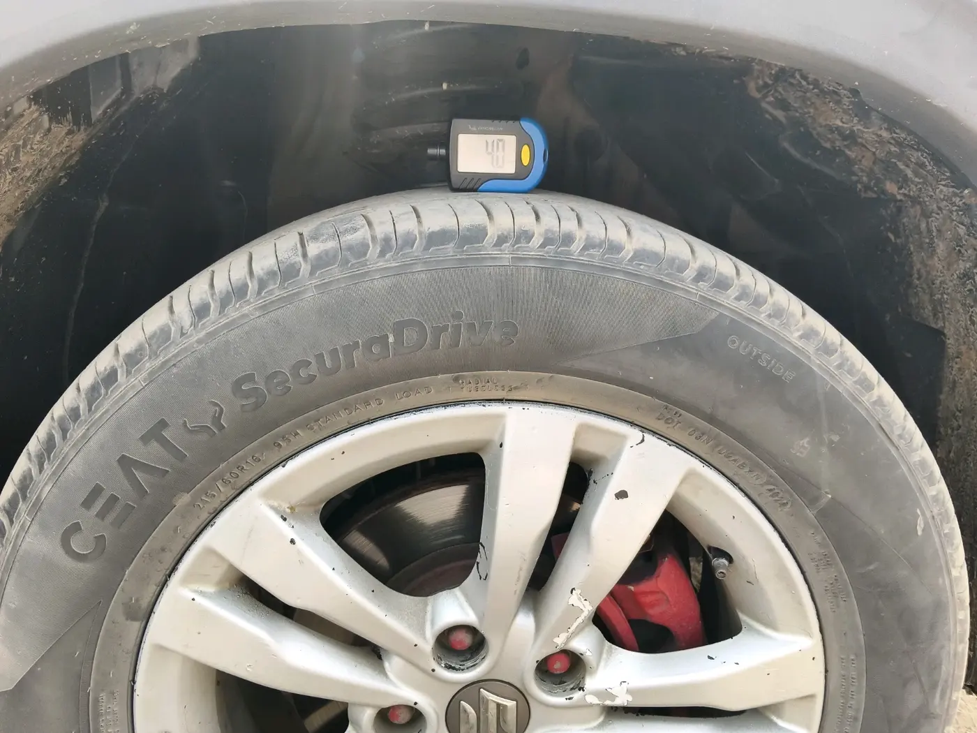 2019 Maruti Vitara Brezza ZDI PLUS DUAL TONE, Diesel, Manual, 1,81,020 km, tyre